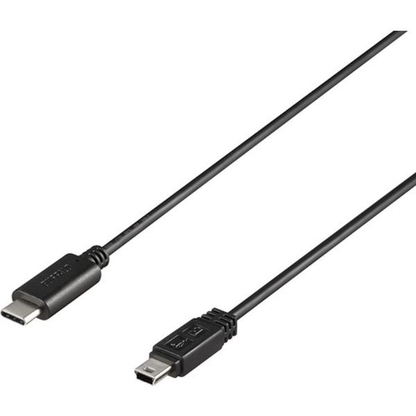 【メーカー在庫あり】 (株)バッファロー バッファロー USB2.0ケーブル C-miniB 0.5m ブラック BU2CMN05BK JP店