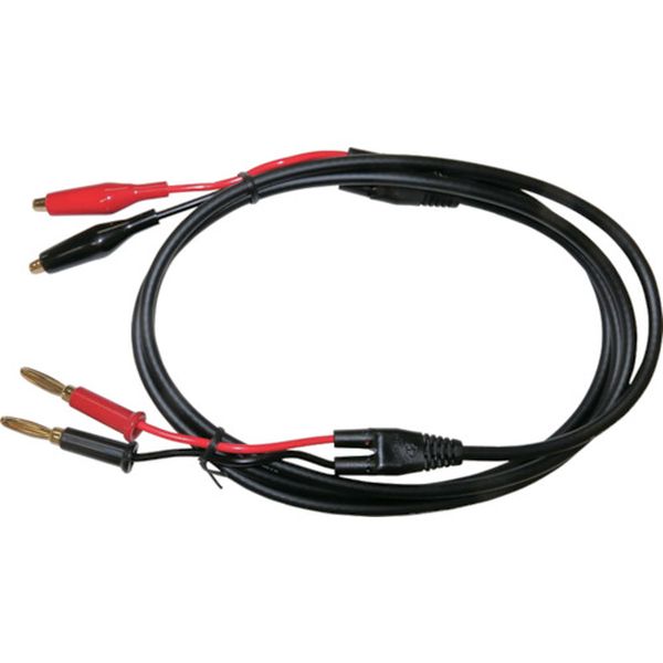 【メーカー在庫あり】 CCA106 テイシン電機(株) テイシン 同軸テストリード1.5m シールドクリップM⇔バ..