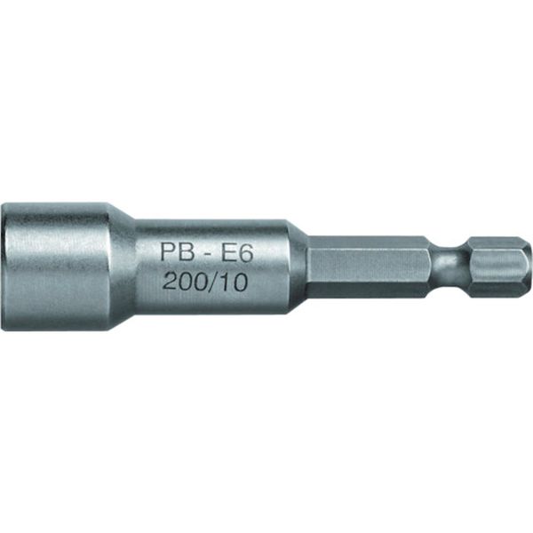・強度と精度に優れた差込角1/4インチ(6.35mm)の段付きソケットです。・マグネットなしです。・対辺寸法(mm)：10・軸寸法(mm)：6.35・全長(mm)：60・対辺形状：6角・スイスツールズE6-200-10ソケットビット・生産国 スイス・JANコード 7610733060542・質量 27g・コード：857-3078 ・品目：E620010E6-200-10楽天 JP店