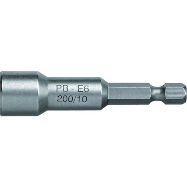 ・強度と精度に優れた差込角1/4インチ(6.35mm)の段付きソケットです。・マグネット付でボルトやナットの落下を防止します。・対辺寸法(mm)：13・軸寸法(mm)：6.35・全長(mm)：60・対辺形状：6角・マグネット付き・生産国 スイス・JANコード 7610733060696・質量 48g・コード：857-3085 ・品目：E620013ME6-200-13M楽天 JP店