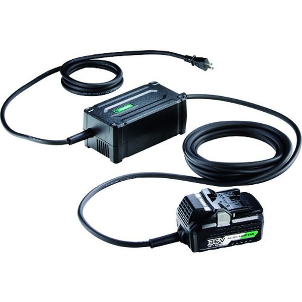 ・マルチボルト蓄電池36V製品がAC100Vで使用可能です。・(18V品はご使用できません。)・コード引出部の回転構造により操作性が向上しました。・アダプタ上部に通電ランプとエラーランプがあり、一目で使用状況が確認できます。・適合機種：WH36DA、WR36DA、WR36DC、DS36DA、DV36DA、DH36DPA、DH36DPB、DH36DSA、DH36DMA、RP3608DA、RP3608DB、CD3605DA、CR36DA、C3605DYA、C3605DA、C3605DB、C3605DC、C3606DA、C3606DRA、C3607DRA、CS3630DA、CH3656DA、RB36DA、CG36DA/(L)、CG36DTA/(L)・消費電力(VA)：1050・入力電源：AC100V 50HZ/60HZ・出力電源：直流36V・電源コード長さ(m)：アダプタからボックスまで5m、ボックスから電源プラグまで2m・使用可能なコードレス製品：マルチボルト36V製品(G3610DA・G3610DB・G3613DA・G3613DB除く)・付属品なし・バッテリー18Vと14.4Vは共用できません。・日立工機(株)のブランドは、2018年10月「HiKOKI」に変わりました。・生産国 中国・JANコード 4966376324460・質量 3.400kg・コード：177-4302 ・品目：ET36AET36A楽天 JP店