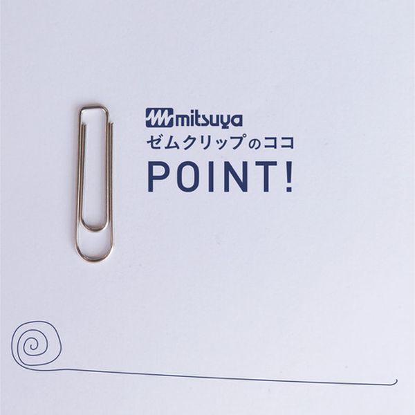 【メーカー在庫あり】 GM115 (株)ミツヤ ミツヤ ゼムクリップ小 100本 GM-115 JP店