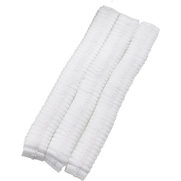 【メーカー在庫あり】 (株)橋本クロス 橋本 モブキャップeco ホワイト フリーサイズ 100個入 HCMCB1000..