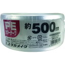 【メーカー在庫あり】 M5381 (株)ユタカメイク ユタカメイク PEカラー平テープ 約50mm×500m 白 M-538-1 JP店