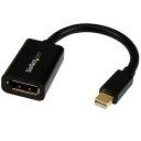 【メーカー在庫あり】 ディスプレイアダプター/mDP - DP 1.2/4K60Hz/オス・メス/BK MDP2DPMF6IN JP店(2)