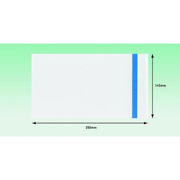 【メーカー在庫あり】 PA203OP OPENテープ付きデリバリーパック(長3封筒サイズ用)145×295 100枚入 全面糊 PA-203OP JP店