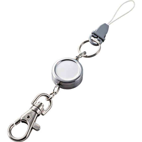 【メーカー在庫あり】 PSTCCSV エレコム(株) エレコム スマートフォン用コードリールストラップ(フック..