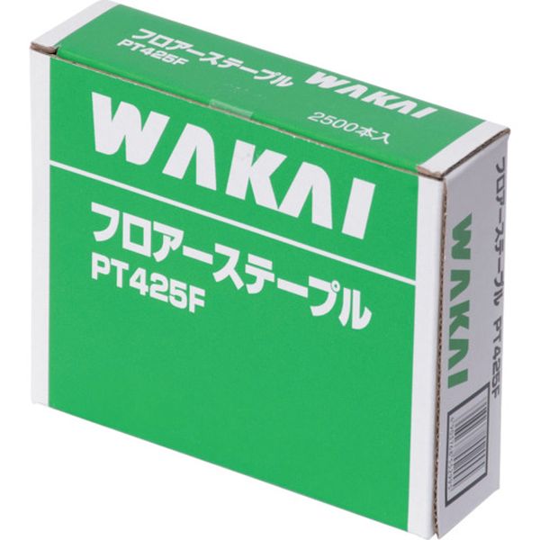 【メーカー在庫あり】 若井産業(株) WAKAI フロアーステープル 4mm幅 4×32 PT432F ...