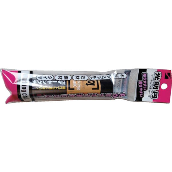 【メーカー在庫あり】 (株)祥碩堂 祥碩堂 光明丹マーキングチョーク 1本OPP袋入り 黒 S30064 JP店