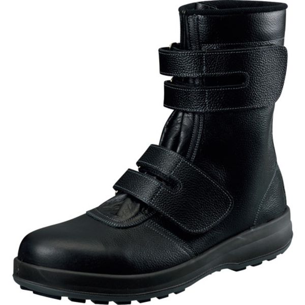 【メーカー在庫あり】 SF38BK245 (株)シモン シモン 安全靴 長編上 マジック式 SF38黒 24.5cm SF38BK-245 JP店