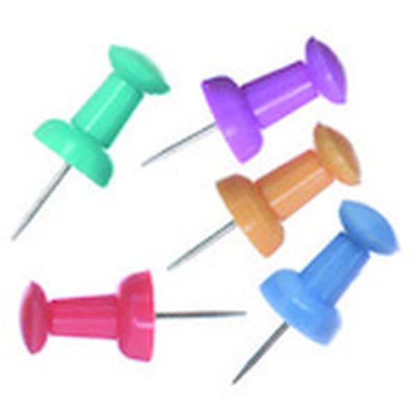 【メーカー在庫あり】 SSD108P ベロス(株) ベロス スマートスリム ダルマ画鋲 パステルMIX 15本入 SSD-108P JP店