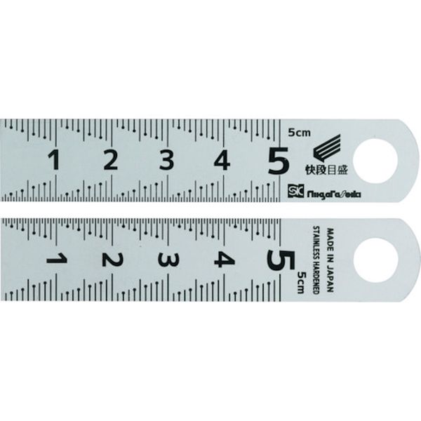 【メーカー在庫あり】 SV05KD 新潟精機(株) SK シルバースケール 快段目盛 50mm SV-05KD JP店
