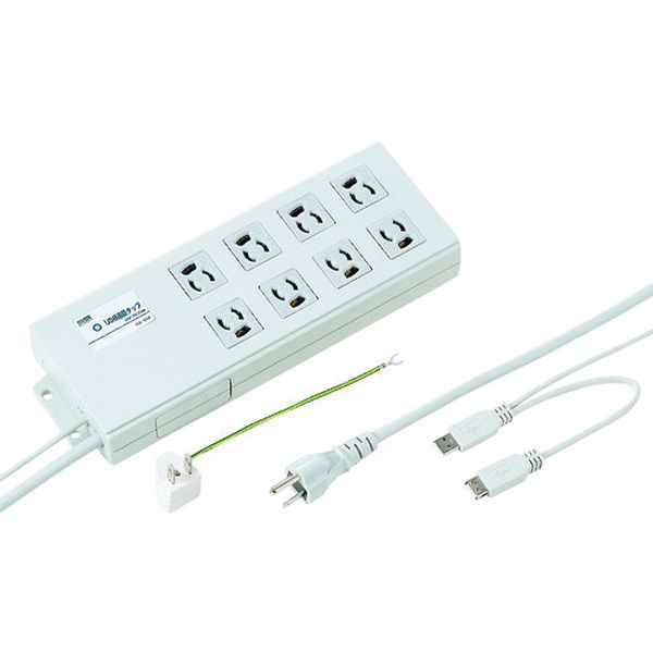 【メーカー在庫あり】 TAPRE2UN サンワサプライ(株) SANWA USB連動タップ TAP-RE2UN JP店