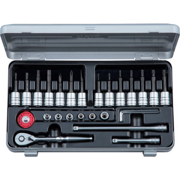 【メーカー在庫あり】 京都機械工具(株) KTC 6.3sq.T型トルクス・E型トルクスヘキサゴンビットソケットレンチセット TBT226TH JP店