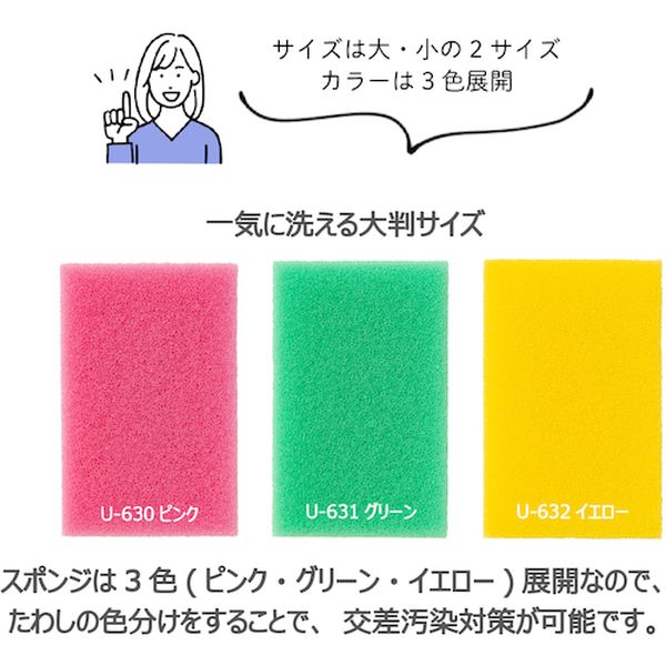 【メーカー在庫あり】 U630 キクロン(株) キクロン キクロン キクロンプロU630 マイスポンジプラスDX P U-630 JP店