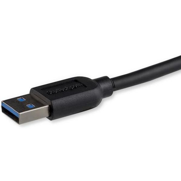 メーカー USB 3.0ケーブル 50cm Type-A ‐ Micro-B 5Gbps スリムタイプ マイクロB USB3AU hirochishop-13432160 株式会社ヒロチー商事 楽天市場店 サンプル画像2
