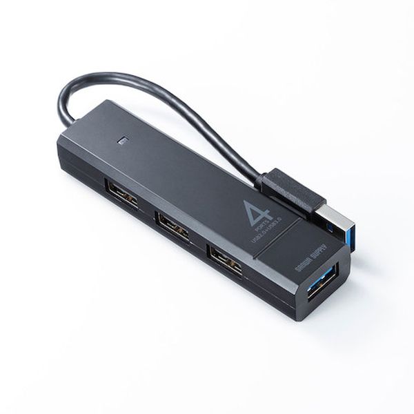 メーカー USB3H421BK サンワサプライ(株) SANWA USB3.1 Gen1 USB2.0コンボハブ USB-3H4 hirochishop-13430120 株式会社ヒロチー商事 楽天市場店 サンプル画像3