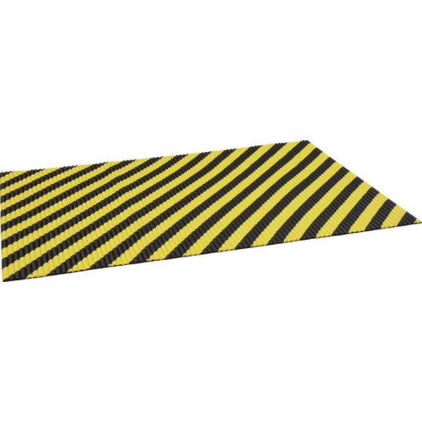 【メーカー在庫あり】 (株)カーボーイ カーボーイ ジャバラマット 大 ブラック/イエロー JM25 JP店