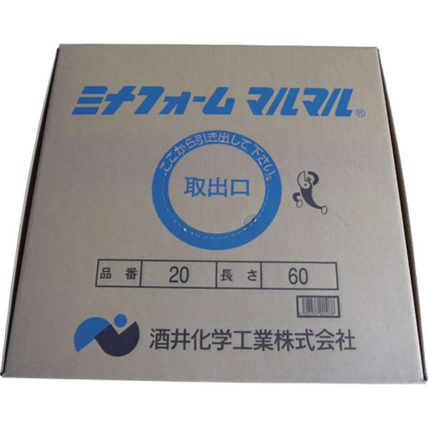 【メーカー在庫あり】 MM25 弾性シーラントバックアップ材 ミナフォームマルマル ＃25 25mmφ×2m (100本入り) MM-25 JP店