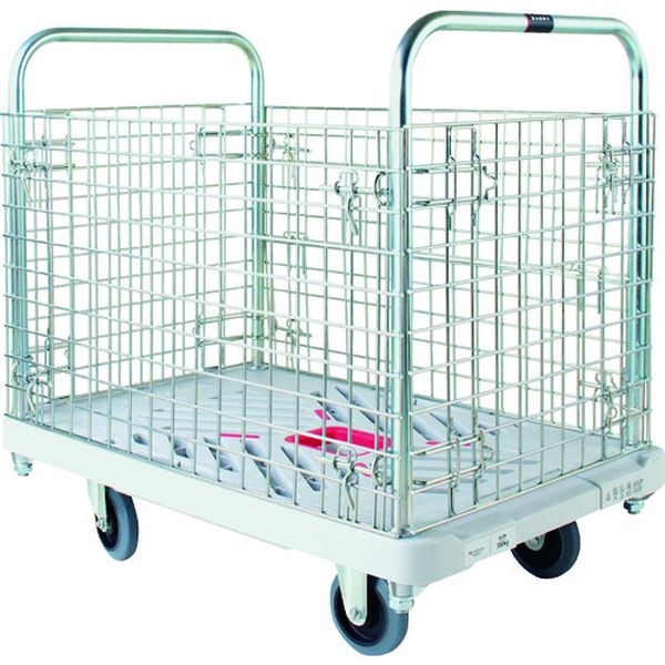 【メーカー在庫あり】 XABW 花岡車輛(株) ダンディ プラスチック台車 ダンディXシリーズ タイプXA カゴ台車 W935×D605 XA-BW JP店