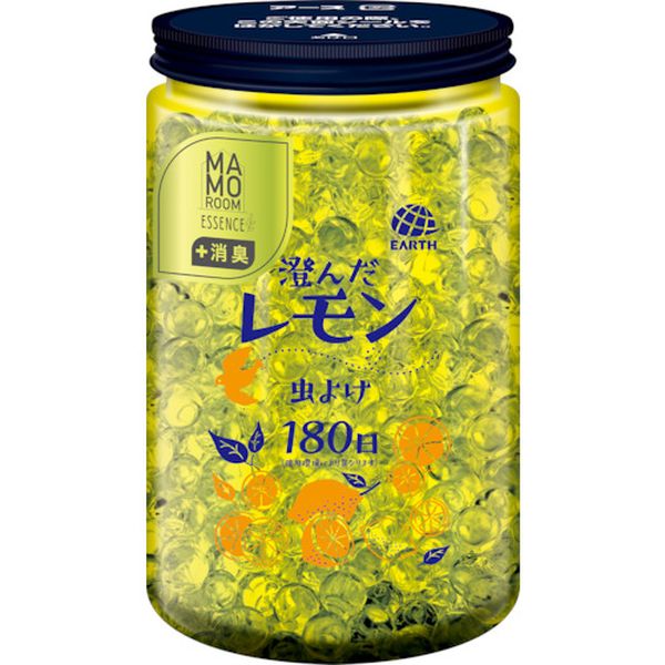 【メーカー在庫あり】 アース製薬(株) アース マモルームエッセンス 虫よけパール 180日用 澄んだレモン 069115 JP店