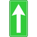 【メーカー在庫あり】 IJPFCPG3TRS011 コマーシャル・パーキング・グラフィックス3 500x1000mm 緑矢印前 IJ/PF CPG3-TRS01...