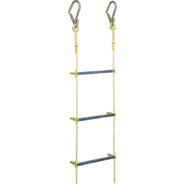 【メーカー在庫あり】 八ツ矢工業(株) 八ツ矢 アルミ縄はしご5m 12042 JP店