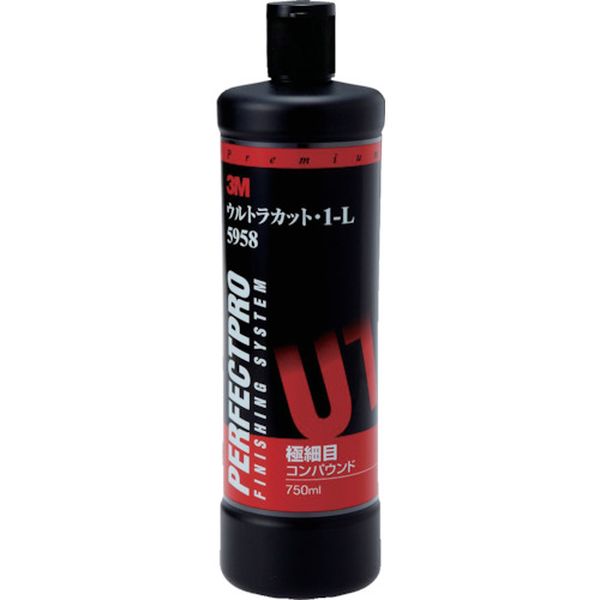 【メーカー在庫あり】 スリーエム 3M コンパウンド ウルトラカット・1ーL 750ml 5958 JP店