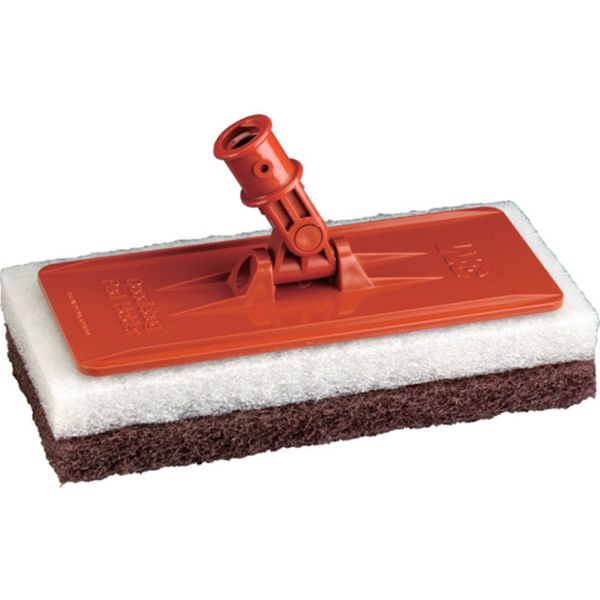 ・床の隅や幅木、壁面、ガラス面などのクリーニングの立作業用です。・茶パッド(サビ取り用)、白パッド(装飾磨き用)各1枚付です。・厚さ(mm)：31・長さ(mm)：31・幅(mm)：227・奥行(mm)：95・替パッド：ABRA CLOTH、ハンドブロック「6473」用替パッド・甲:ABS樹脂・スポンジ:ポリエステル繊維・この商品は、一般消費者様向けの製品ではないため、表示や取扱説明書などが一般消費者様向けに表記・同梱されておりません。・生産国 アメリカ・JANコード 0048011085425・質量 200g・コード：000-1601 ・品目：64726472楽天 JP店