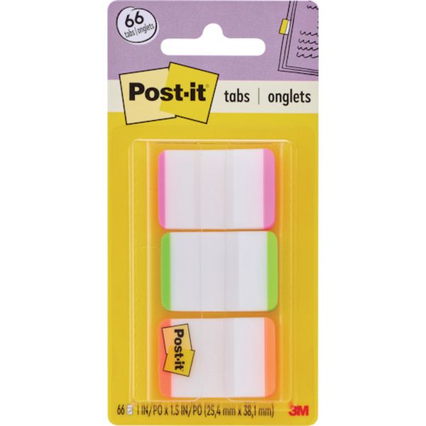 【メーカー在庫あり】 686LPGO スリーエム 3M ポスト・イット 超丈夫なインデックス 38.1X25.4mm 66枚 ..
