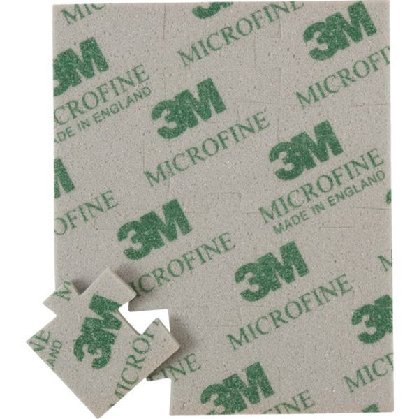 【メーカー在庫あり】 SPONGEJIGMF スリーエム 3M ジグソーパズル型スポンジ研磨材 超極細目 (1枚＝1PK..