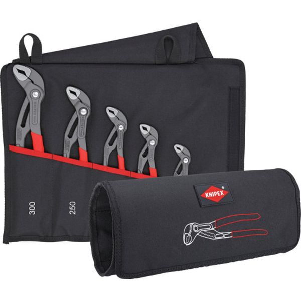 【メーカー在庫あり】 KNIPEX社 KNIPEX ウォーターポンププライヤー コブラ5点セッ...