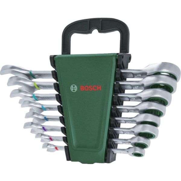 【メーカー在庫あり】 ボッシュ(株) ボッシュ ラチェットコンビネーションレンチ 8種セット 1600A027PS JP店