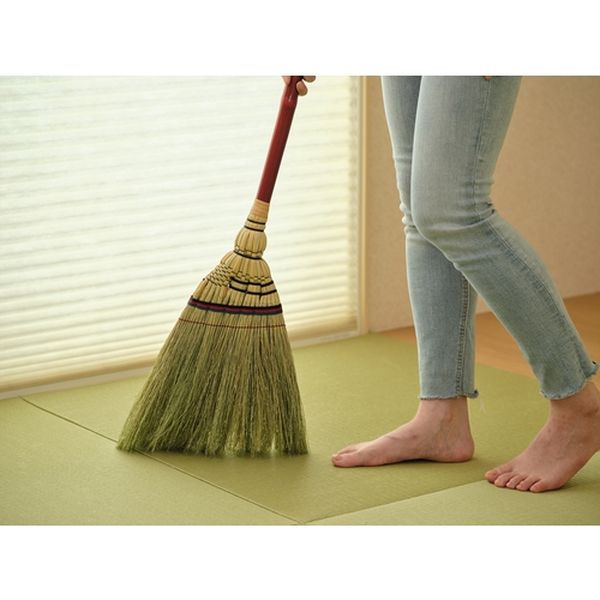 【メーカー在庫あり】 山崎産業(株) コンドル DAILYCLEAN 座敷箒手編 短柄2 205431 JP店