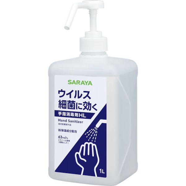 【メーカー在庫あり】 サラヤ(株) サラヤ 手指消毒剤HL 1L P付 42316 JP店