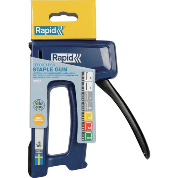 【メーカー在庫あり】 Rapid社 Rapid ガンタッカー RPC7(多種針対応) 5001632 JP店