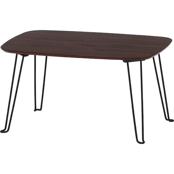 【メーカー在庫あり】 不二貿易(株) 不二貿易 折れ脚ローテーブル トロン 6040 92245 JP店