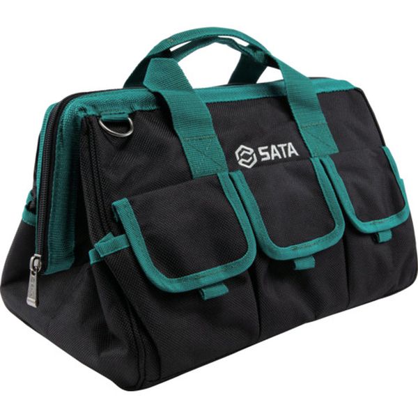 ・防水900Dポリエステル生地を使用しており、耐久性に優れています。・裏地を厚くし、耐摩耗性があり、鋭利な物体による突き刺しを効果的に防ぎます。・使いやすいマルチバッグデザインです。・工具の収納や運搬。・色：黒・幅(mm)：360・奥行(mm)：230・高さ(mm)：300・ポケット数：内8個、外10個・ショルダーベルト付・上フタなし・900Dポリエステル・過度な荷重物の収納や急激な荷重はかけないでください。・本来の目的以外で使用しないでください。・リベット等の変形やガタつき及び糸のほつれ等、異常がある場合は使用しないでください。・火気のある場所でのご使用は生地を傷めますのでおやめください。・生産国 中国・JANコード 6920694300269・質量 1.020kg・コード：695-8211 ・品目：9518395183楽天 JP店