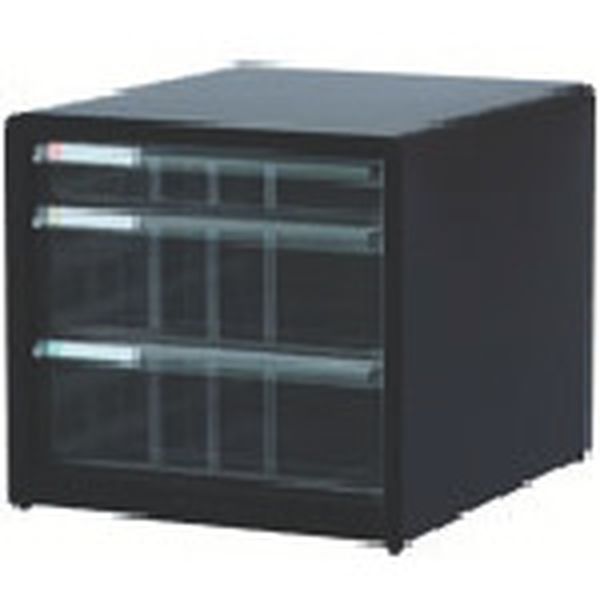 【メーカー在庫あり】 ALC3D ナカバヤシ(株) ナカバヤシ 書類ケース アバンテV2レタ-ケ-ス 浅1段×深2段 黒 AL-C3-D JP店(3.0)