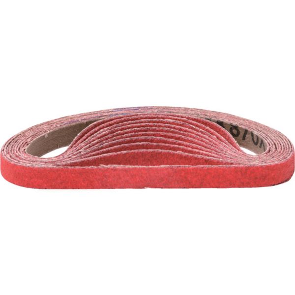 【メーカー在庫あり】 CBAK1033080 ニューレジストン(株) NRS 研磨ベルト セラックベルト 赤 10×330 ＃..
