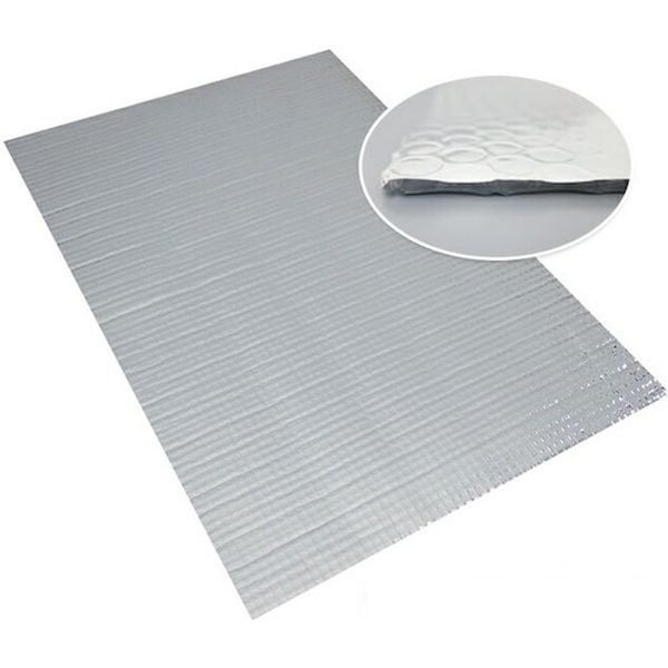 ・両面シャインアルミ蒸着による輻射熱カット、中心部のバブルによる断熱性を高めたシートです。バブルによる緩衝性能もあります。・キープサーモアイス(超低温保冷剤)やキープサーモプラス(潜熱蓄熱材)と合わせてご利用もお勧めです。・クールマジックシ...