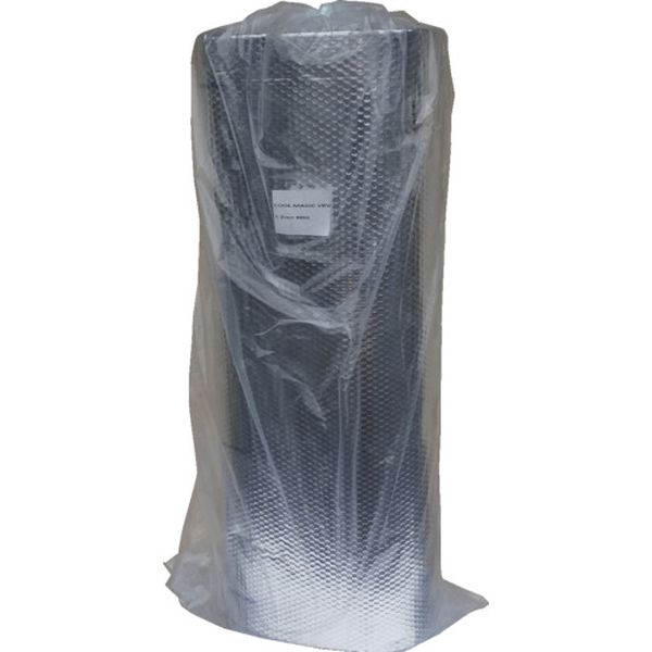 ・両面シャインアルミ蒸着による輻射熱カット、中心部のバブルによる断熱性を高めたシートです。バブルによる緩衝性能もあります。・キープサーモアイス(超低温保冷剤)やキープサーモプラス(潜熱蓄熱材)と合わせてご利用もお勧めです。・クールマジックシリーズ(フィルム)と併用など。・保温・保冷・遮熱・断熱・遮光用・医薬品、化学品、食品などの定温輸送や保管用途に最適・建築関連における遮熱材・色：シルバー系・幅(m)：1.2・長さ(m)：40・厚さ(mm)：約4・幅(mm)：1200・巻数(m)：40・遮熱・断熱・保冷仕様・製造上若干のサイズ誤差があります・生産国 中国・JANコード 4580004630442・質量 11kg・コード：432-0201 ・品目：CMVBV1240※こちらの商品は法人のお客様のみご注文を承ります。※こちらの商品はメーカー直送の為、別途1,650円(税込)送料がかかります。※日付・時間帯指定、及び代引き配送は不可となります。CM-VBV-1240楽天 JP店