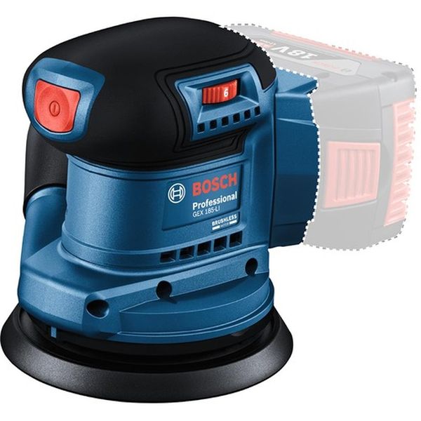【メーカー在庫あり】 GEX185LI ボッシュ(株) ボッシュ コードレスランダムアクションサンダー GEX185-..