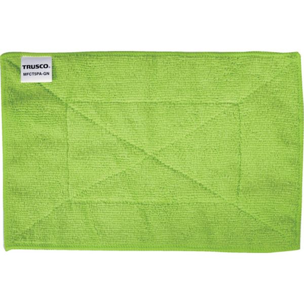 【メーカー在庫あり】 MFCT5PAGN トラスコ中山(株) TRUSCO マイクロファイバーカラー雑巾180x280 5枚入..