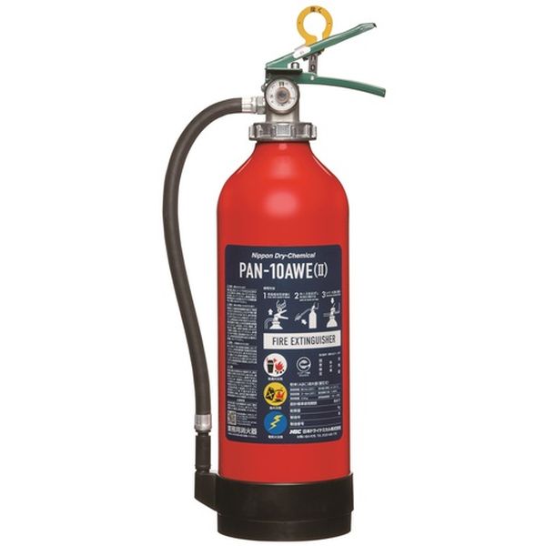 【メーカー在庫あり】 PAN10AWE2 日本ドライケミカル(株) ドライケミカル ABC粉末消火器 本体 10型 蓄圧式 PAN-10AWE2 JP店