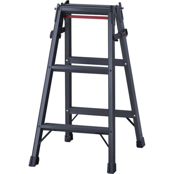 Stepladders - 【メーカー在庫あり】 RHB09A 長谷川工業(株) ハセガワ ハシゴ兼用脚立(ブラックレーベル)RHB-09a(10916) RHB-09A JP店