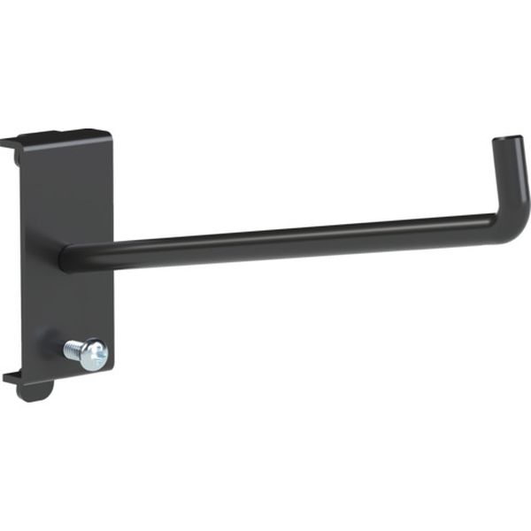 【メーカー在庫あり】 SFS1LBK トラスコ中山(株) TRUSCO パンチングパネル用工具フック2穴掛け 1本爪ロング 黒 SF-S-1L-BK JP店