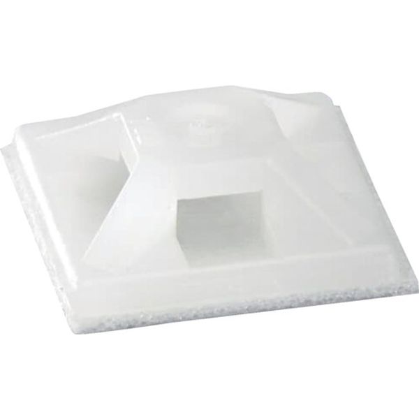 【メーカー在庫あり】 ABB(株) TY-Rap マウントベース 4方向 標準 ナチュラル色 タイ幅最大4mm 100個入..