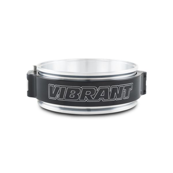  Vibrant 5in O.D. Aluminized HD 2.0 クランプ Assy -アルマイト ブラック vib32520 JP店