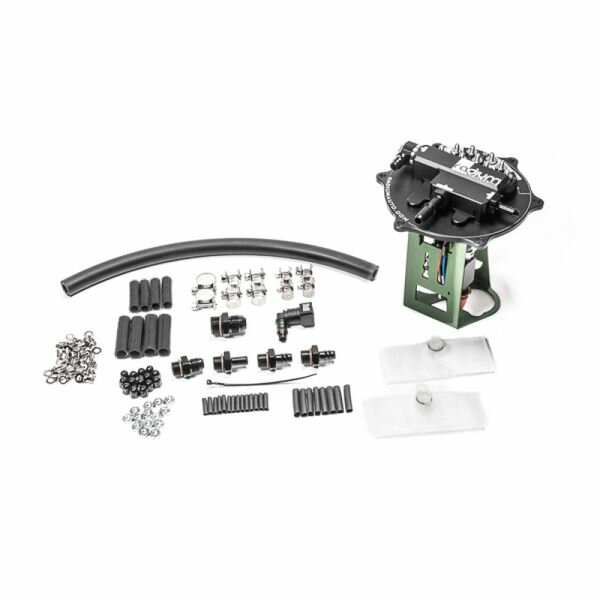 【USA在庫あり】 Radium Engineering ミツビシ EVO 7/8/9 フューエル Hanger Fits AEM 50-1220 / DW440 - Pumps Not Included rad20-1340 JP店